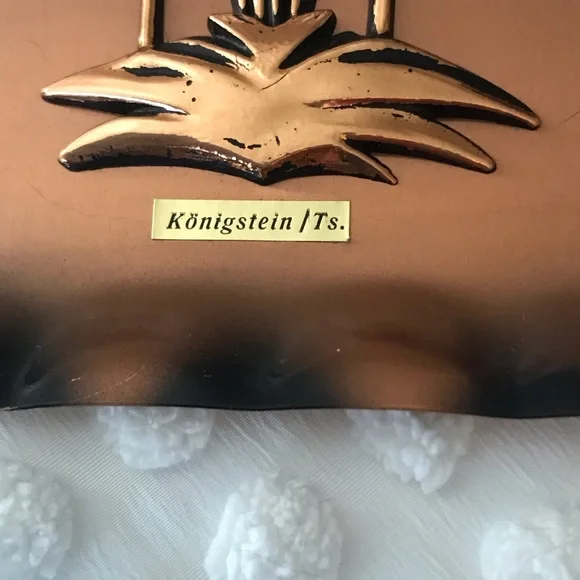 Elegant Copper Heron Wall Art - Picture 2 of 4